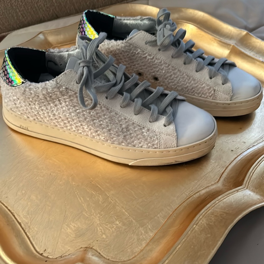 P448 Jack Macramé Sneakers | From a Closet That Tried Casual, Size 38